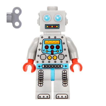 Фігурка Lego Collectible Minifigures Series 6 Clockwork Robot col087 Б/У Нормальний - Retromagaz