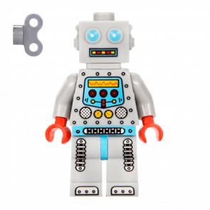 Фігурка Lego Collectible Minifigures Series 6 Clockwork Robot col087 Б/У Нормальний