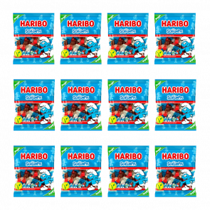Набор Конфеты Жевательные 12шт Haribo Smurfs 175g
