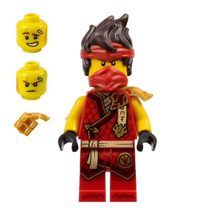 Фігурка Lego Ninja Kai Dragons Rising Tournament Armor Scabbard Ninjago njo0896 Б/У - Retromagaz
