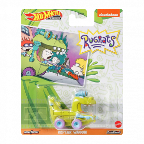 Машинка Premium Hot Wheels Rugrats Reptar Wagon Rep. Entertainment 1:64 GRL61 Green