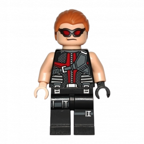 Фігурка Lego Marvel Hawkeye Black and Dark Red Suit Super Heroes sh0034 Б/У - Retromagaz