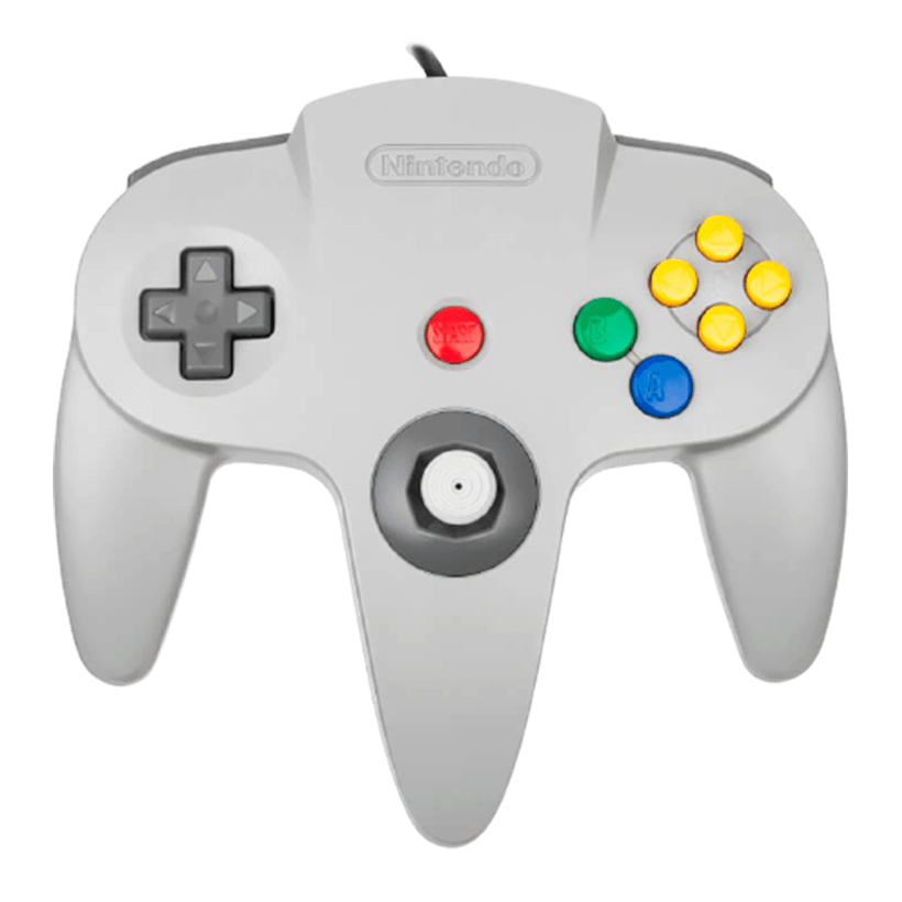 Геймпад Проводной Nintendo N64 Gray Б/У Нормальный - Retromagaz