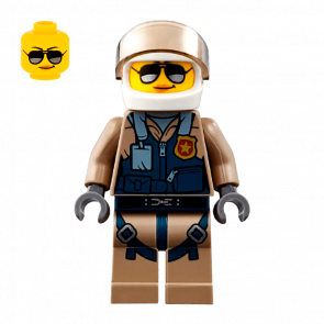Фигурка Lego 973pb2918 Mountain Officer Female City Police cty0832 Б/У