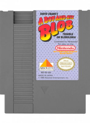 Гра Nintendo NES A Boy and His Blob: Trouble on Blobolonia Europe Англійська Версія Тільки Картридж Б/У - Retromagaz