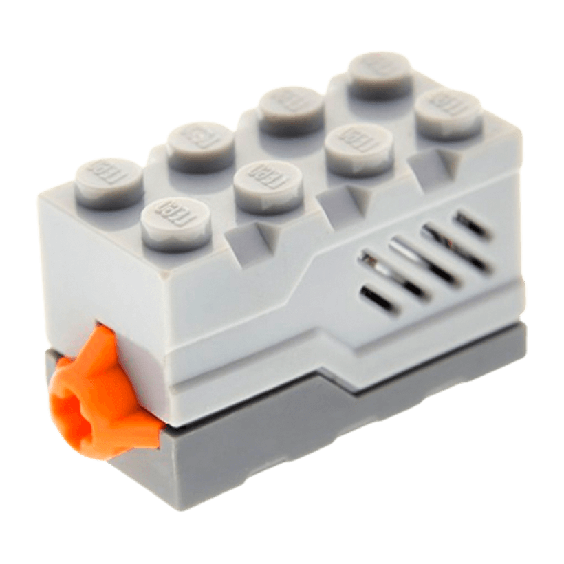 Электрика Lego Звук Свет Sound Brick with Light Bluish Gray Top and Space Sound 2 x 4 x 2 55206c05 7065 96285 4625192 Dark Bluish Grey Б/У - Retromagaz