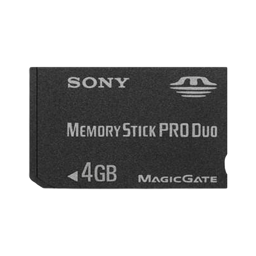 Карта Памяти Sony PlayStation Portable Memory Stick PRO Duo 4GB Black Б/У - Retromagaz