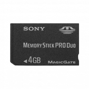 Карта Пам'яті Sony PlayStation Portable Memory Stick PRO Duo 4GB Black Б/У - Retromagaz