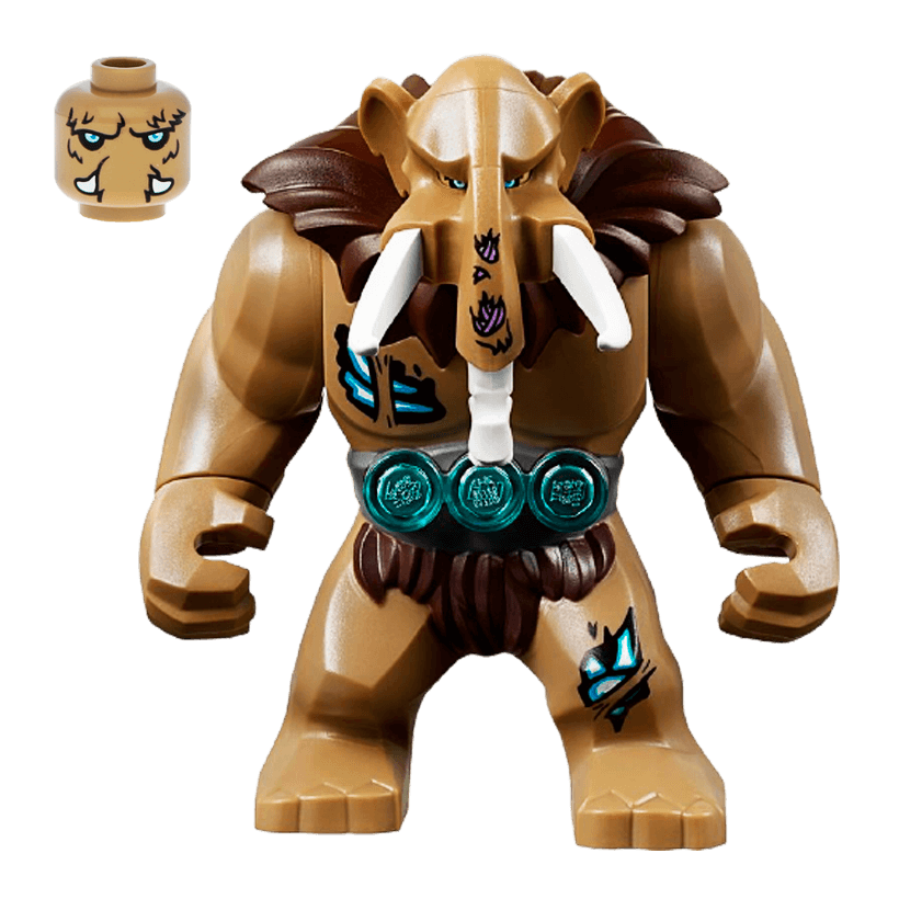Фігурка Lego Mammoth Tribe Mungus Legends of Chima loc083 70144 Б/У - Retromagaz