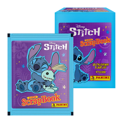 Набор Наклейки 36шт Стич (5 Наклеек в Пакетике) PANINI - Retromagaz