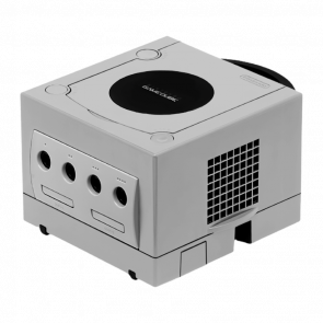 Консоль Nintendo GameCube Europe Модифікована 32GB Silver + 5 Вбудованих Ігор Без Геймпада Неробочий Привід Б/У