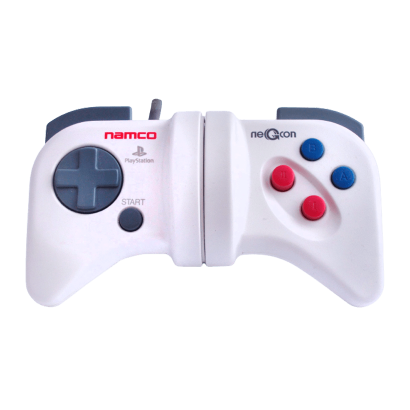 Геймпад Проводной Namco PlayStation 1 NeGcon NPC-101 White 2m Б/У - Retromagaz