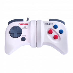Геймпад Проводной Namco PlayStation 1 NeGcon NPC-101 White 2m Б/У Отличный
