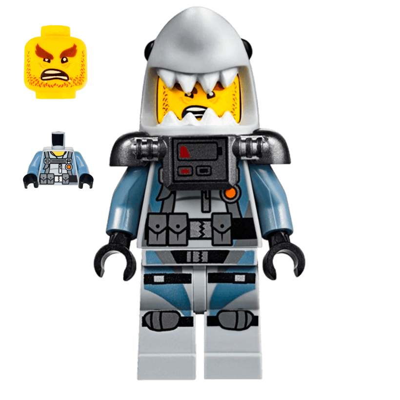 Фігурка Lego Shark Army Great White Ninjago njo0362 1 Б/У - Retromagaz