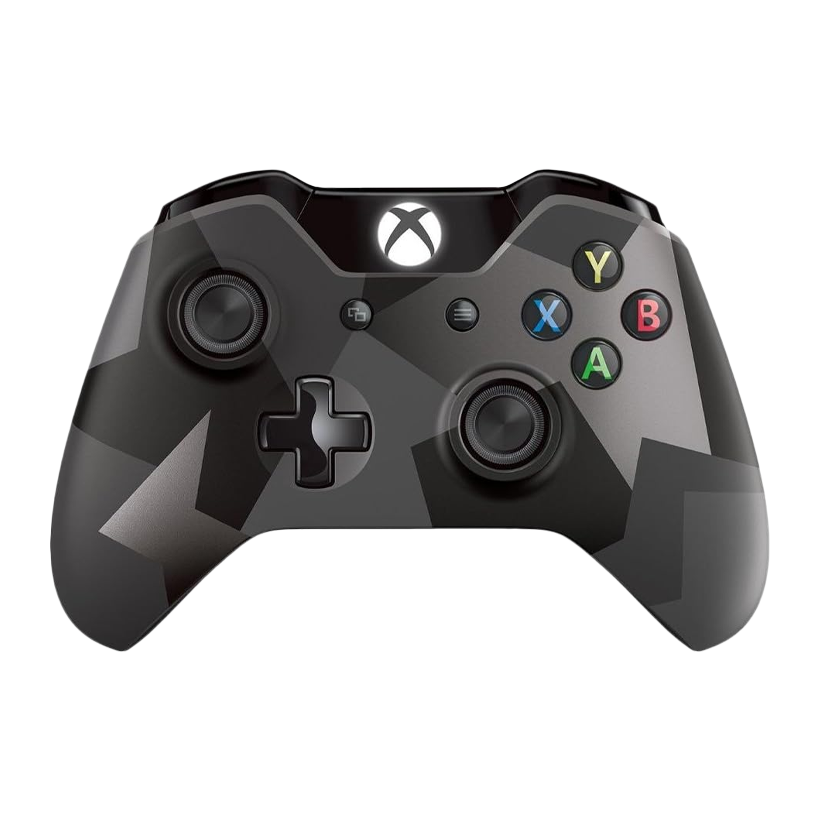 Геймпад Бездротовий Microsoft Xbox One Version 1 Black Camo Б/У - Retromagaz