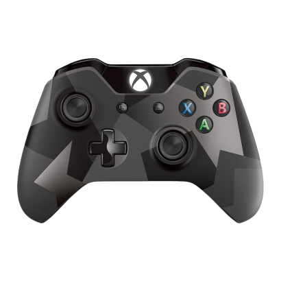Геймпад Беспроводной Microsoft Xbox One Version 1 Black Camo Б/У - Retromagaz