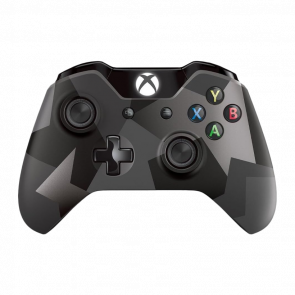 Геймпад Бездротовий Microsoft Xbox One Version 1 Black Camo Б/У - Retromagaz