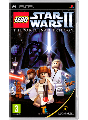 Игра Sony PlayStation Portable Lego Star Wars 2 Original Trilogy Английская Версия + Коробка Б/У