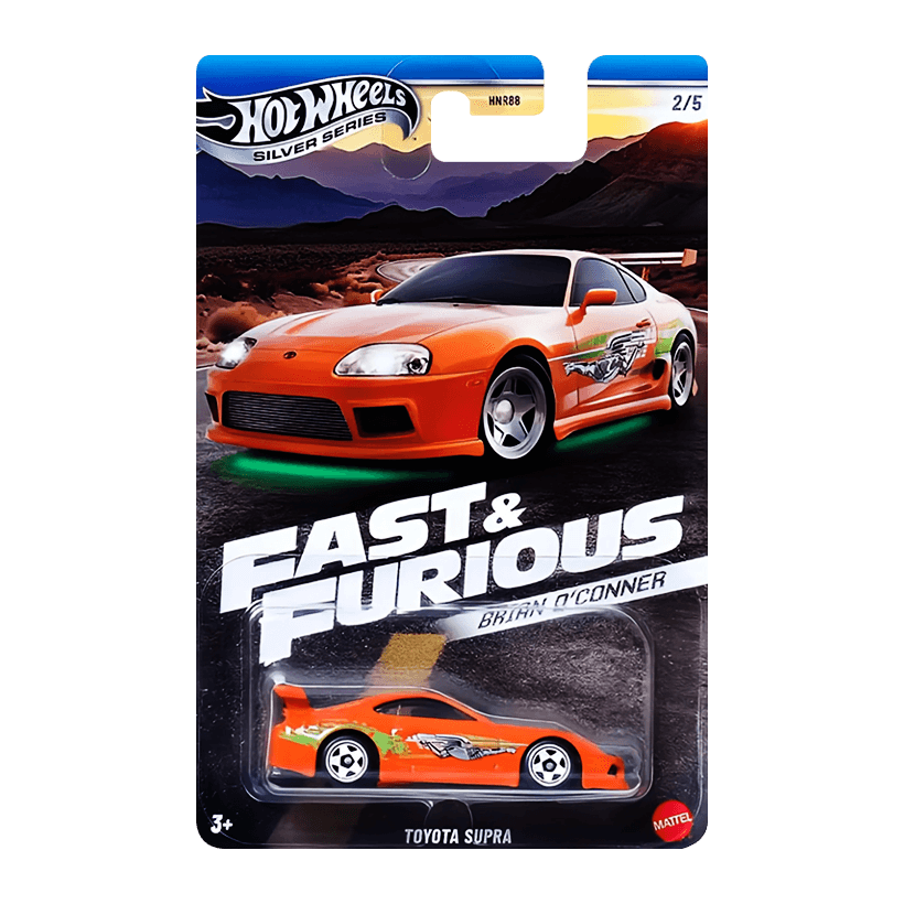 Тематична Машинка Hot Wheels Toyota Supra Brian O'Conner Fast