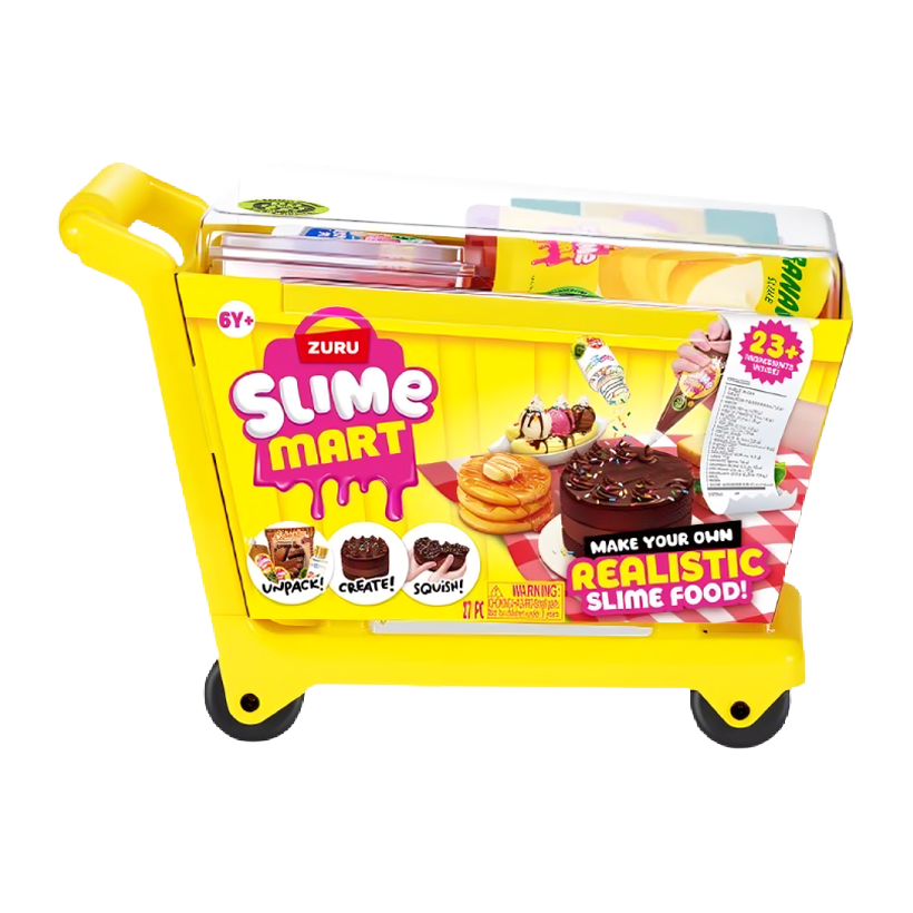 Игровой Набор Zuru Slime Mart Shopping Cart Тележка Вкусностей 15907 - Retromagaz