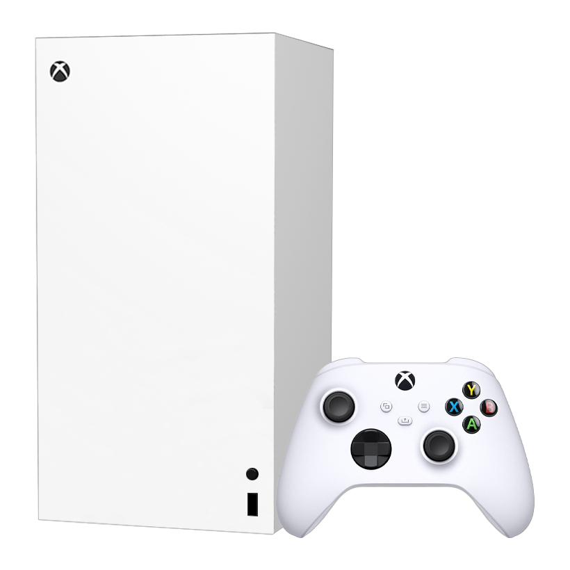 Набір Консоль Microsoft Xbox Series X All-Digital 1TB Robot White Б/У  + Геймпад Бездротовий Microsoft Xbox Series Robot White - Retromagaz