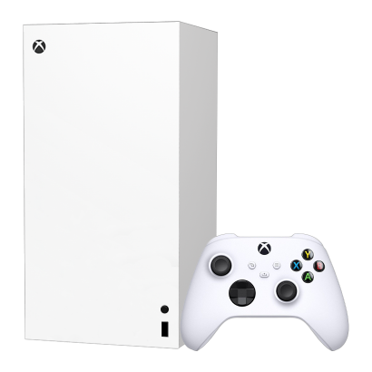 Набор Консоль Microsoft Xbox Series X All-Digital 1TB Robot White Б/У  + Геймпад БеспроводнойMicrosoft Xbox Series Robot White - Retromagaz