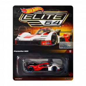 Машинка Premium Hot Wheels Porsche 963 Elite 64 1:64 JCP46 Red - Retromagaz
