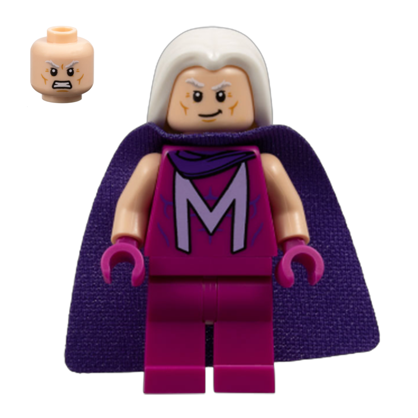 Фігурка Lego Marvel Magneto Magenta Outfit Super Heroes sh0940 Б/У - Retromagaz