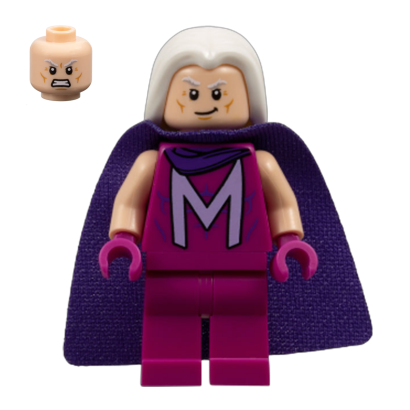 Фігурка Lego Marvel Magneto Magenta Outfit Super Heroes sh0940 Б/У - Retromagaz