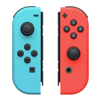 Контроллеры Беспроводной Nintendo Switch Joy-Con Blue Red Б/У - Retromagaz
