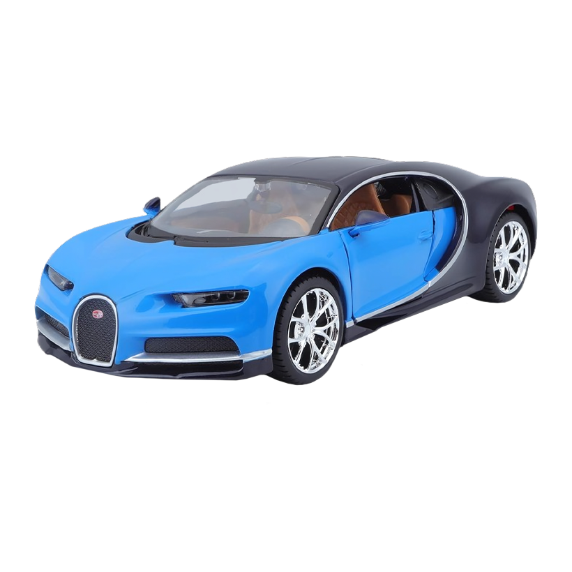 Машинка Maisto Bugatti Chiron Special Edition 1:24 Blue - Retromagaz