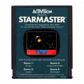 Гра Atari 2600 Starmaster Black Б/У - Retromagaz