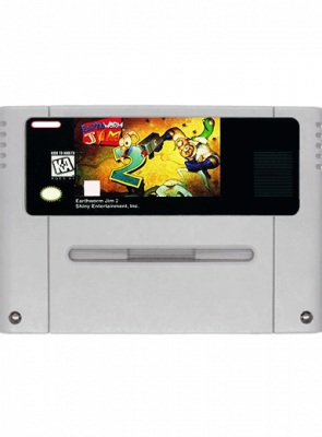 Гра RMC SNES Earthworm Jim 2 Europe Англійська Версія Тільки Картридж Б/У - Retromagaz