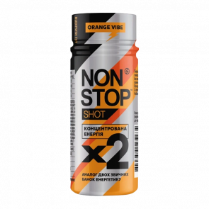 Напій Енергетичний Non Stop Shot Orange Vibe 60ml - Retromagaz