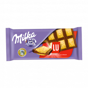 Шоколад Milka x Lu с Печеньем 87g - Retromagaz