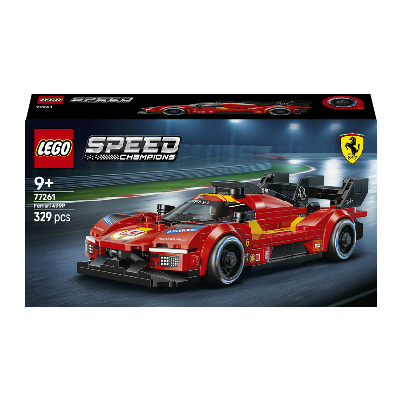 Конструктор Lego Ferrari 499P Speed Champions 77261 Новий - Retromagaz