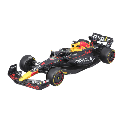 Машинка Bburago Red Bull Racing RB19 1:24 Black - Retromagaz