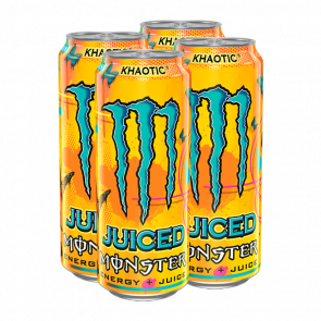 Набор Напиток Энергетический 4шт Monster Energy Khaotic 500ml