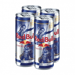 Набор Напиток Энергетический 4шт Red Bull Original Arcane League of Legends Limited Edition 250ml