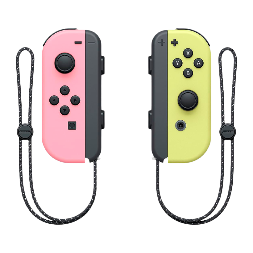 Контролери Бездротовий Nintendo Switch Joy-Con Pastel Pink Pastel Yellow Новий - Retromagaz