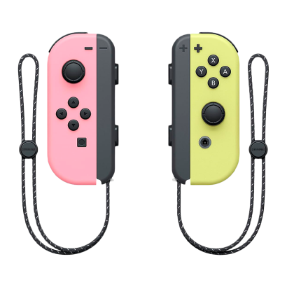 Контролери Бездротовий Nintendo Switch Joy-Con 45496431686 Pastel Pink Pastel Yellow Новий - Retromagaz