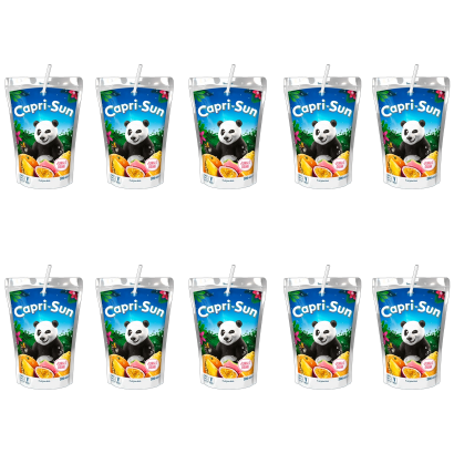 Набор Напиток Соковый Capri-Sun Jungle Drink 200ml 10шт - Retromagaz