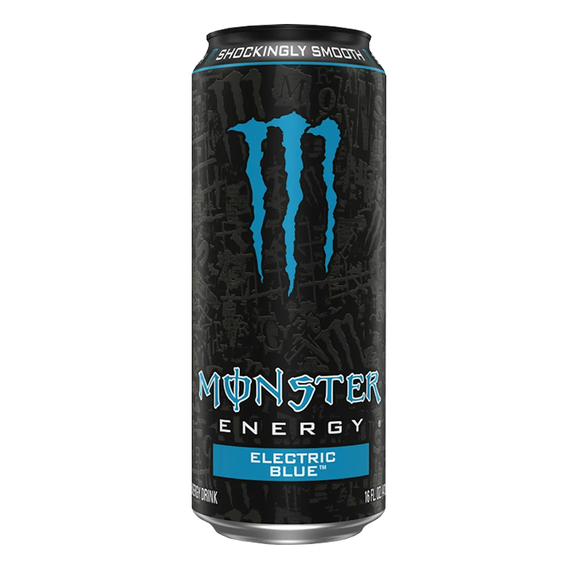 Напиток Энергетический Monster Energy Electric Blue 473ml - Retromagaz