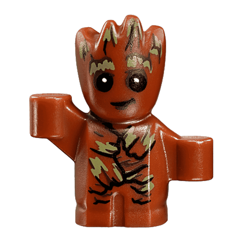 Фигурка Lego Marvel Groot Baby Super Heroes sh0389 Б/У - Retromagaz