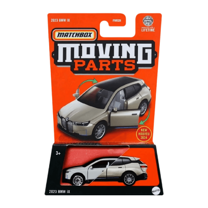 Тематична Машинка Matchbox 2023 BMW IX Moving Parts 1:64 FWD28/HVM89 White - Retromagaz