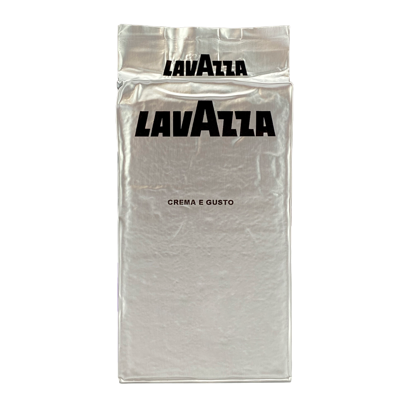 Кава Мелена Lavazza Crema e Gusto Срібна Упаковка 250g - Retromagaz