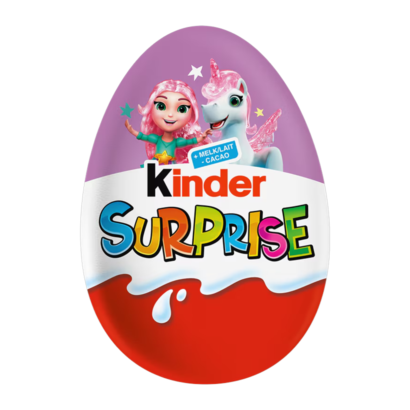 Шоколадное Яйцо Kinder Surprise Unicorns 20g - Retromagaz