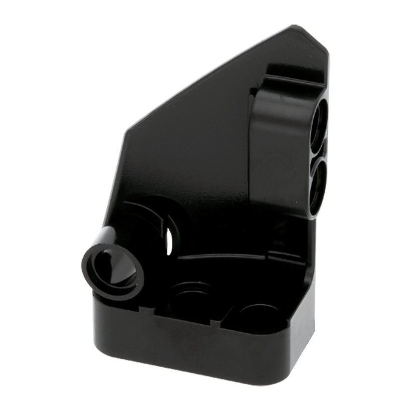 Technic 4шт Lego Панель Скошена #2 Small Smooth Short Side B 87086 4566249 Black Б/У - Retromagaz