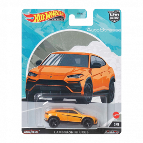 Машинка Premium Hot Wheels Lamborghini Urus AutoStrasse 1:64 HCK16 Orange