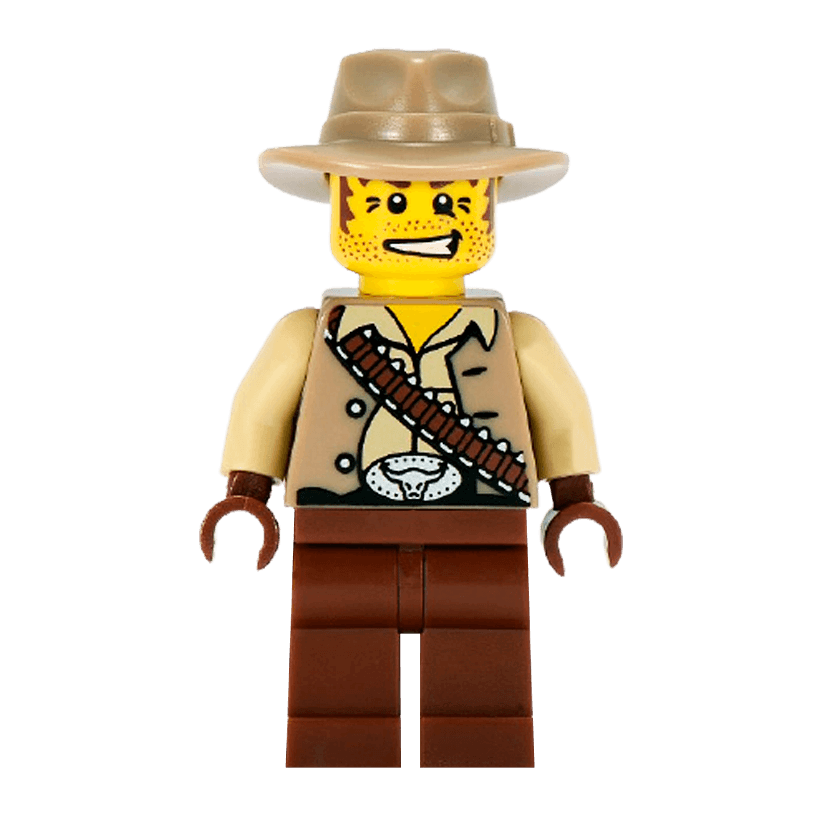 Фигурка Lego Series 1 Cowboy Collectible Minifigures col01-16 col016 Б/У - Retromagaz